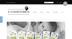 Desktop Screenshot of e-cosmetorium.com