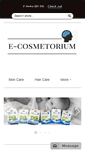 Mobile Screenshot of e-cosmetorium.com